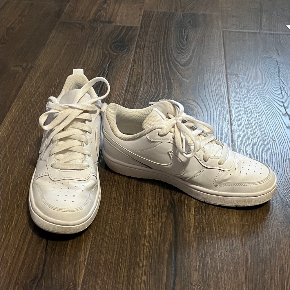 White Nike Athletic Sneakers